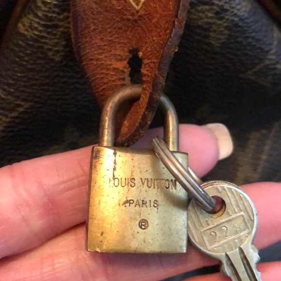 Vintage LV Speedy with lock & keys - Picture 5 of 8